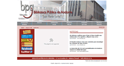 Desktop Screenshot of biblioteca-andorra.com